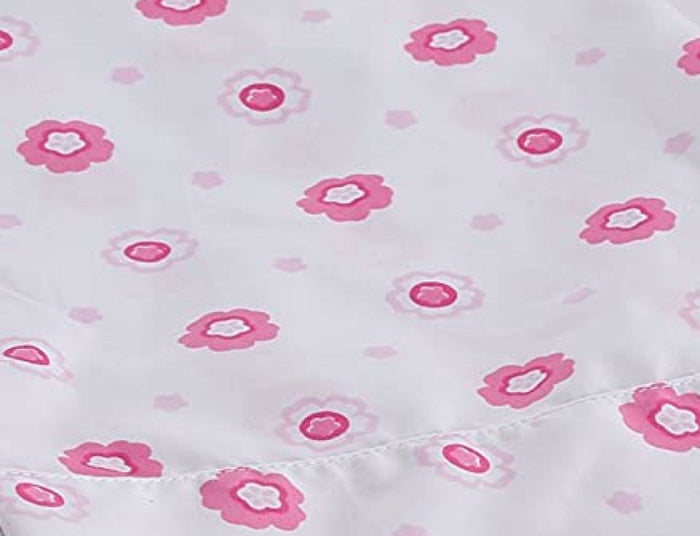 Greta Floral Pink Dot Bedding Sheet Set