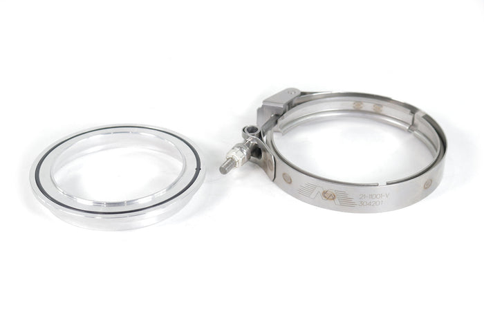 GT42/47/55 Aluminum Compressor Outlet Flange/Clamp for 3.5" Tubing for S400, Garrett, Precision & More 21-11002M-Motion Raceworks-Motion Raceworks