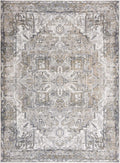 Hera Olive - Washable Rug - Made in Turkey - Various Sizes