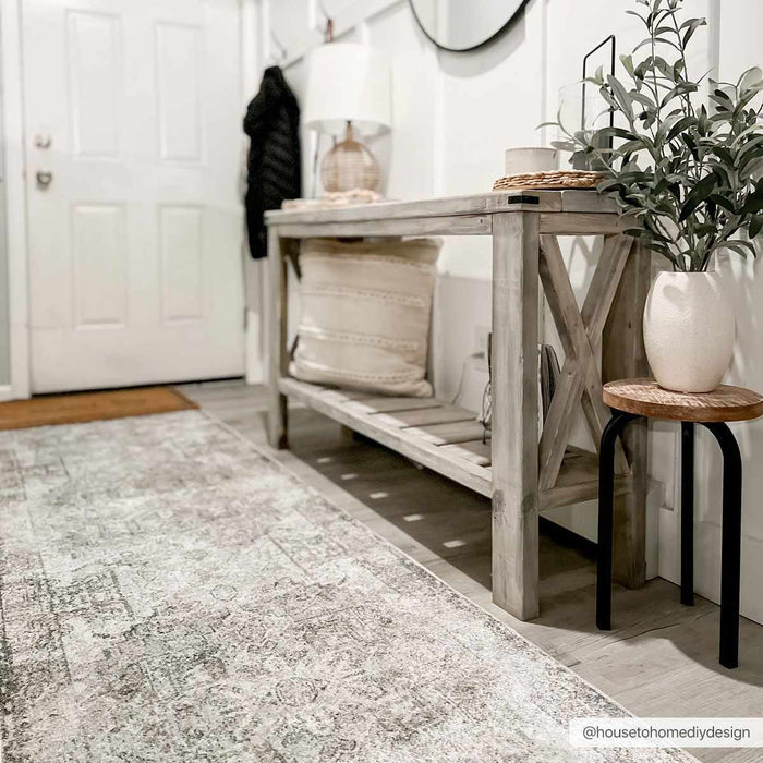 Hera Olive - Washable Rug - Made in Turkey - Various Sizes