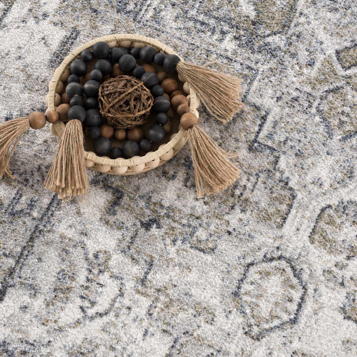 Hera Olive - Washable Rug - Made in Turkey - Various Sizes
