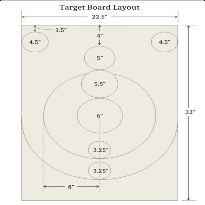 Homemade Skee Ball Plans - DIY Manual Skeeball Backyard Games - Build Your Own