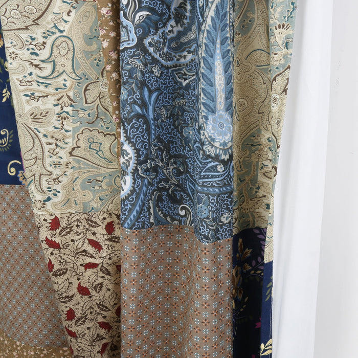 Hyler Sanders Floral Paisley Patchwork Window Curtain Panel/Drapes