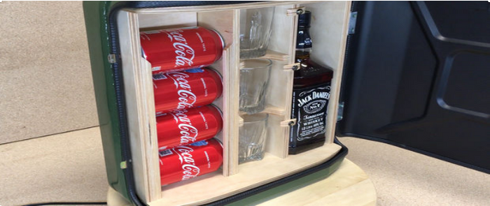 Jerry Can Mini Bar Plans - DIY Bar Portable Canister Beverage Drinks Carries