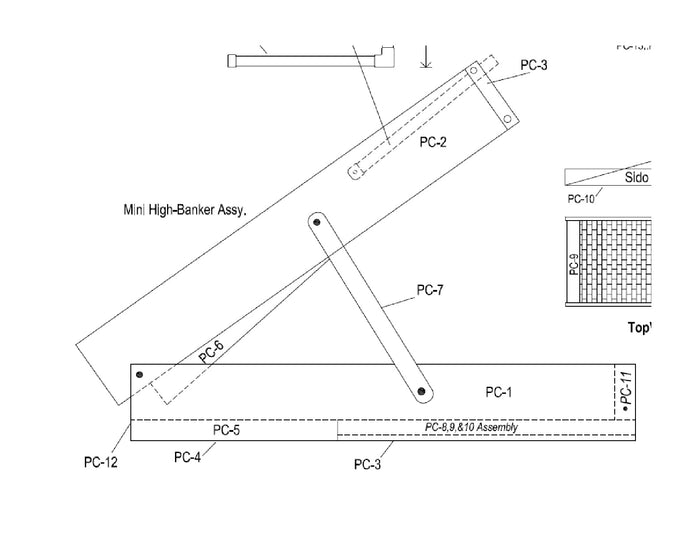 Little Highbanker Plans DIY Gold Sluice Box - Prospecting Equipment - Build Your Own