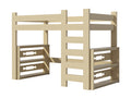 Loft Bed Free DIY Plans Including a Loft Bed Material List For Kids College Dorm