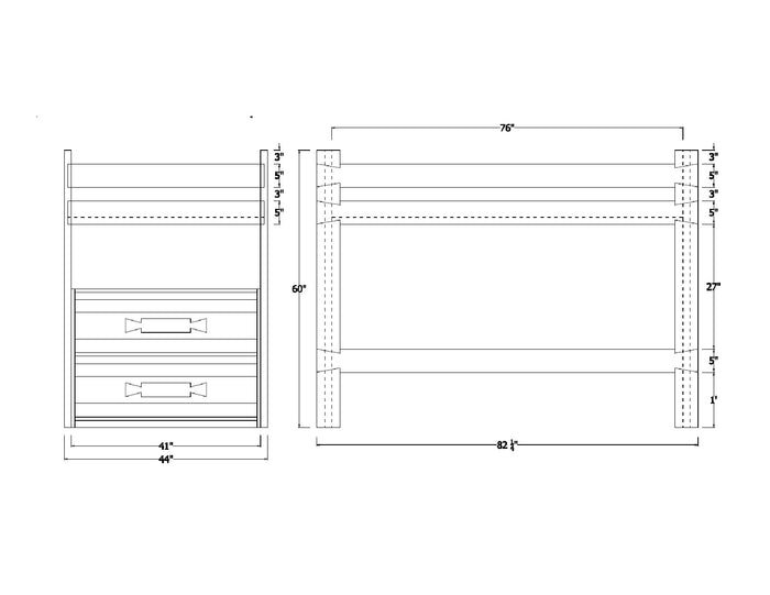 Loft Bed Free DIY Plans Including a Loft Bed Material List For Kids College Dorm