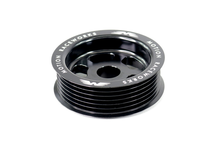 LS 3" OD Billet Overdrive Alternator Pulley 6 Rib 10-10042-Motion Raceworks-Motion Raceworks