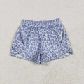 Mama and Me Colorful Leopard Sprinkles Yoga Active Shorts Bottoms