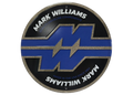 Mark Williams 12" Stamped Metal Sign - Motion Raceworks