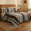 Mary Ann - Cotton - 3-piece Reversible Quilt Bedding Set
