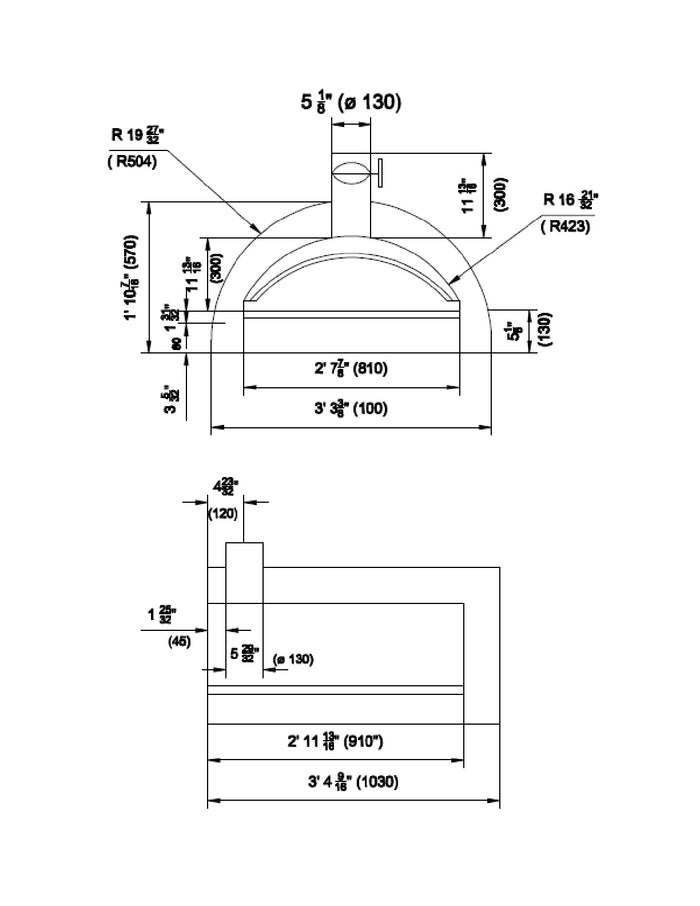 Metal Outdoor Pizza Oven DIY Plans - Outdoor Cooking Backing Patio Party Bread Oven