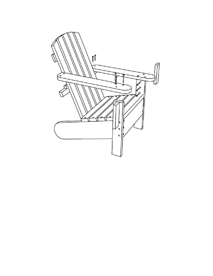 Modern Adirondack Chair Plans