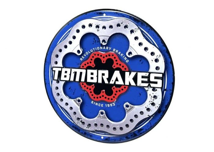 Motion Companies 12" Stamped Metal Sign Set (Buy all 3) - Motion Raceworks