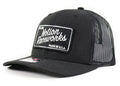 Motion Heritage Hat Black/Black Snapback XL (Extra Large) - Motion Raceworks