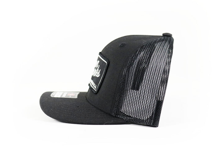 Motion Heritage Hat Black/Black Mesh Back Snapback XL (Extra Large) 95-133-Motion Raceworks-Motion Raceworks
