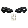 Motion Raceworks Black Anodized GEN V LT1/LT4/L83/L86 Remote Water Pump Block Adapters -12AN-Motion Raceworks-Motion Raceworks