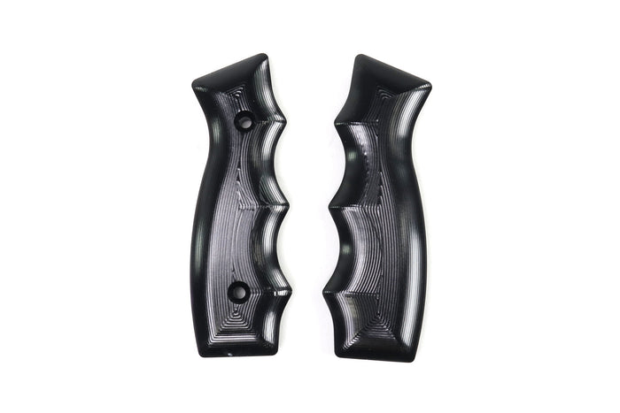 Operator Billet Grip Insert Set Black Anodized 16-143-04-Motion Raceworks-Motion Raceworks