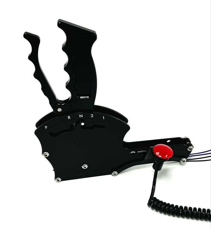Operator Series Driver Side (LH) Button Mount for Rear Exit Cable Shifter - Motion Raceworks