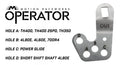 Operator Series New Bent Transmission Gear Selector Bracket 16-11044-Motion Raceworks-Motion Raceworks