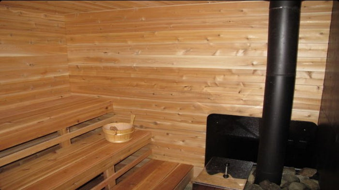 Outdoor Sauna DIY Plans - Build Your Own Sauna - Wood Burning Sauna Cabin 8 x 13
