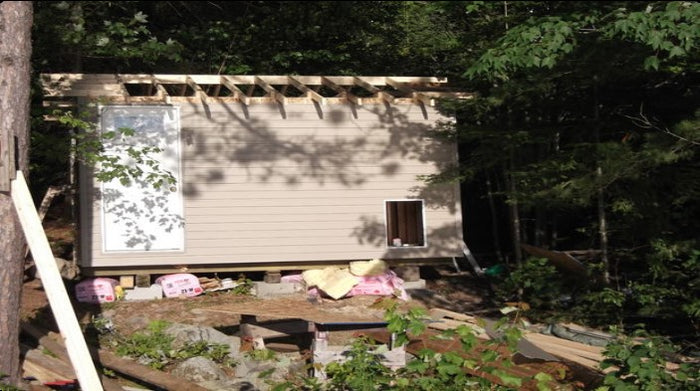Outdoor Sauna DIY Plans - Build Your Own Sauna - Wood Burning Sauna Cabin 8 x 13