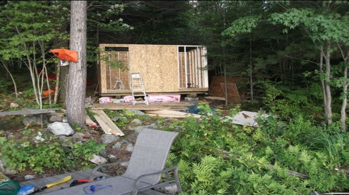 Outdoor Sauna DIY Plans - Build Your Own Sauna - Wood Burning Sauna Cabin 8 x 13