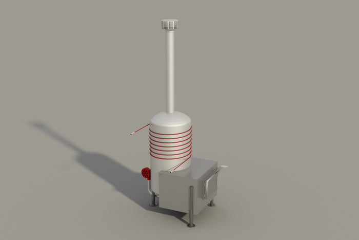 Outdoor Wood Furnace Plans - DIY House Central Heat Boiler