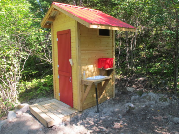 Outhouse Plans - Build Your Own DIY Wooden Composting Outdoor Toilet