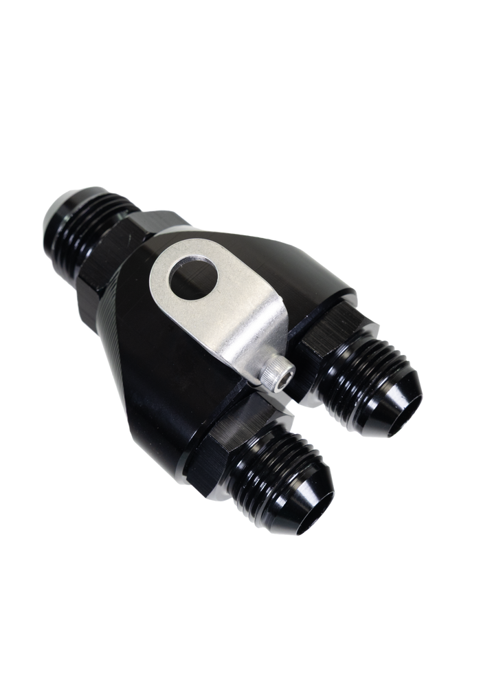 12AN TO DUAL 10AN Y FITTING - Motion Raceworks