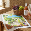 Provence Winery  - kitchen towel - Printed cotton  | Label France