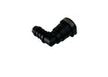 Quick Release Fitting to 5/8" Barb 90 Degree Factory 5/8" Valve Cover Connection (Plastic) - Motion Raceworks