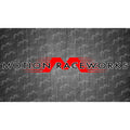 Red/White Motion Raceworks Large Decal 48"x6"-Motion Raceworks-Motion Raceworks
