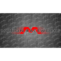 Red/White Motion Windshield Banner 36"x5"-Motion Raceworks-Motion Raceworks