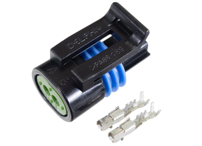 RIFE 2 pin Delphi Liquid Temp Sensor Crimp Connector Kit (52-2PinC-LT)