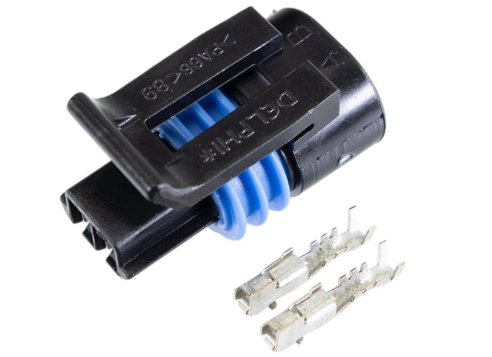 RIFE 2 pin Delphi Liquid Temp Sensor Crimp Connector Kit (52-2PinC-LT)