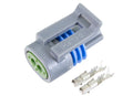 RIFE 2 pin Delphi Metri-Pack IAT Sensor Crimp Connector Kit (52-2PinC-IAT)