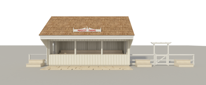 Roadside Stand Vendor Cart DIY Plans - Fruit Vegetable Sales Farmers Market Build Your Own