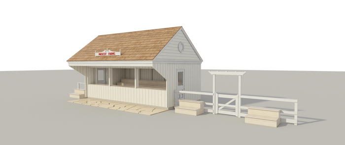 Roadside Stand Vendor Cart DIY Plans - Fruit Vegetable Sales Farmers Market Build Your Own