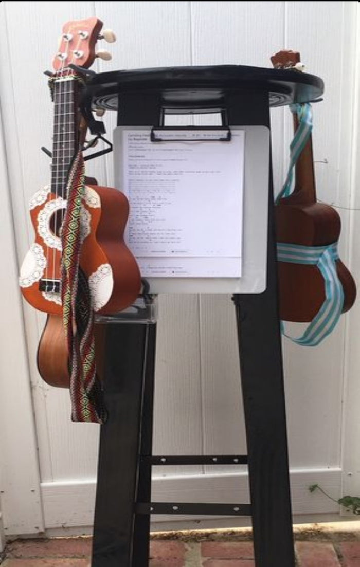 Rotating DIY Guitar Stand Plans - Ukulele Rack Holder Band Stage - Build Your Own