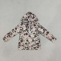 Sibling Baby Boys Hunting Camo Long Sleeve Hoodie Top with Zipper