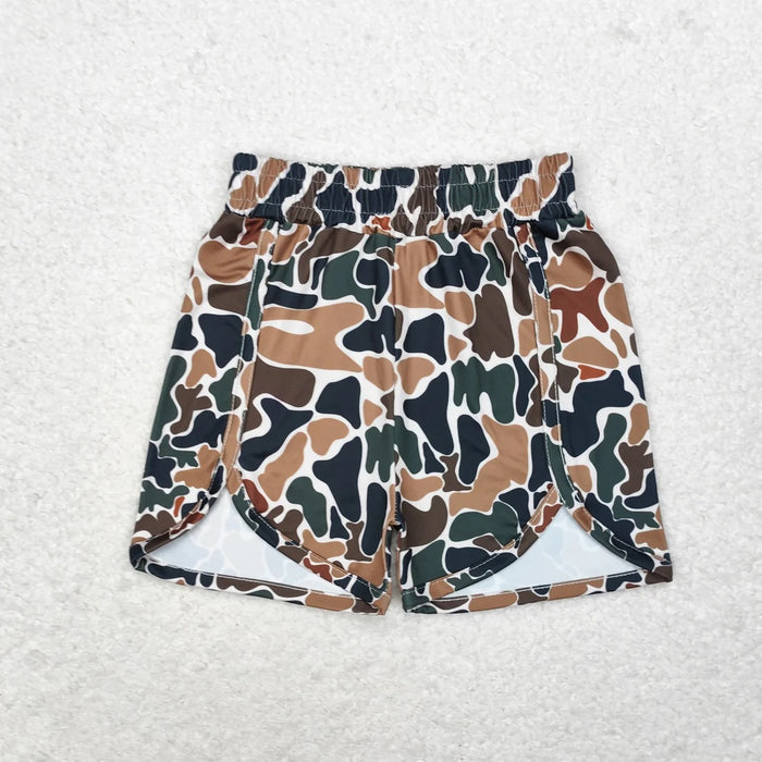 Sibling Baby Girls Camo Shorts