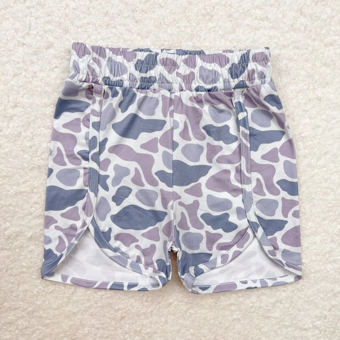 Sibling Baby Girls Camo Shorts