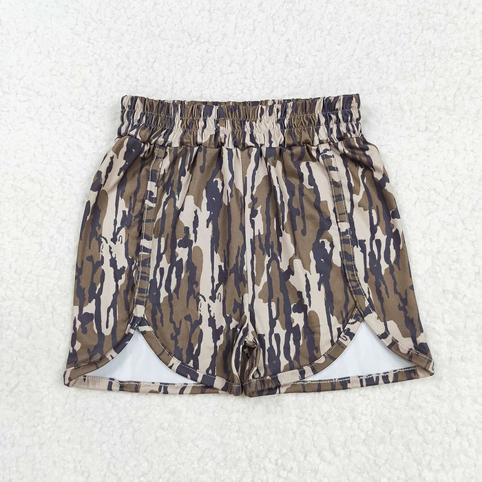 Sibling Baby Girls Camo Shorts