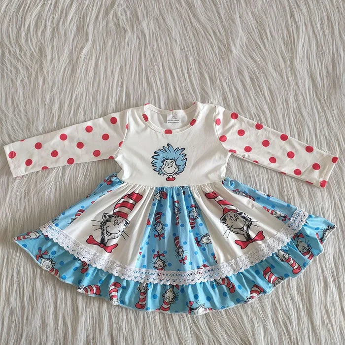 Sibling Baby Girls Dr Reading Spring Twirl Dresses