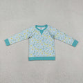 Sibling Baby Girls Long Sleeve Floral Yoga Active T-shirts Top