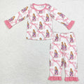 Sibling Baby Girls Singer Long Sleeve Pajama Set