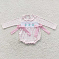 Sibling Baby Kids Embroidery Trees Checked Top Pants Christmas Clothes Sets Rompers