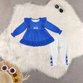 Sibling Girls Baby Girls Christmas Nativity Tunic Ruffle Pant Clothes Sets