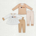 Sibling Girls Boys Chciken Farm Outfit